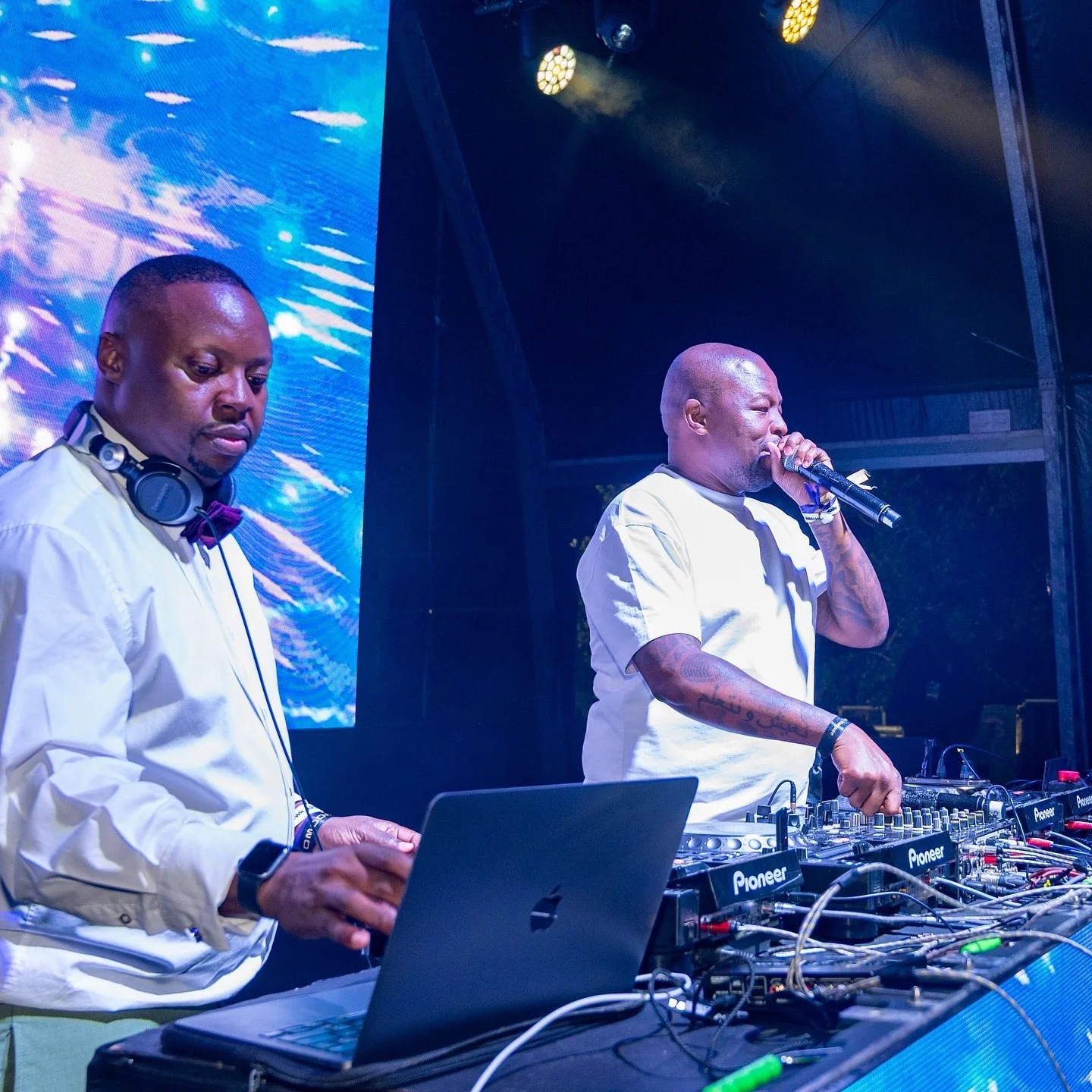 SPHEctacula &amp; DJ Naves totally owned BOOMTOWN presented by Johnnie Walker Blonde, bringing that perfect mix of smooth beats and electric energy. They had the crowd hooked, blending their styles so effortlessly that the dance floor stayed packed a