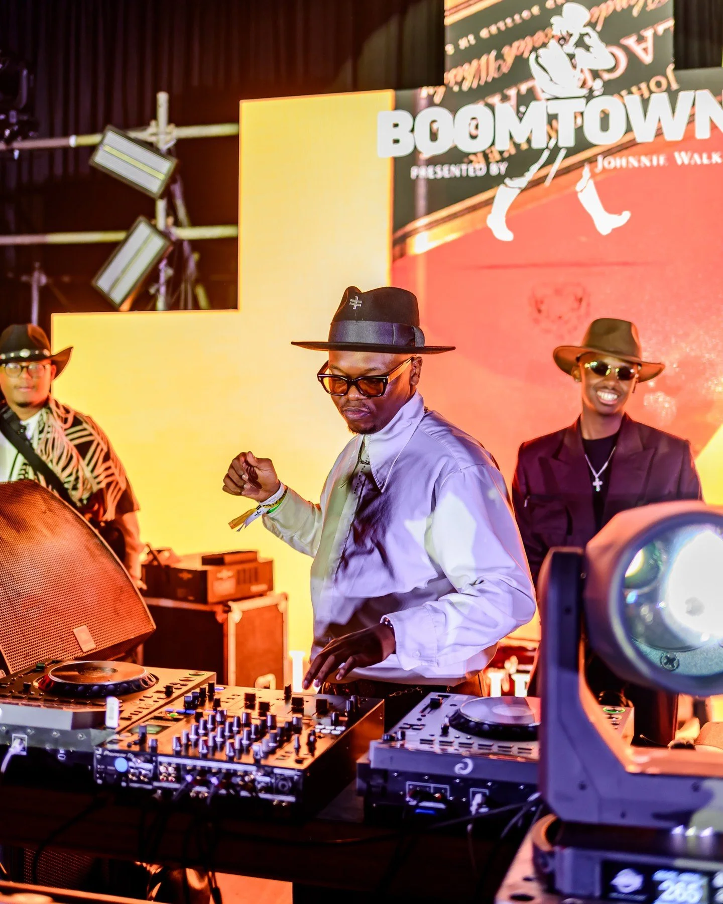 Karyendasoul immersed the BOOMTOWN presented by Johnnie Walker crowd in his signature sound of deep, soulful and Afro house. With hypnotic rhythms and beautifully layered production, his set delivered a memorable musical journey that resonated long a