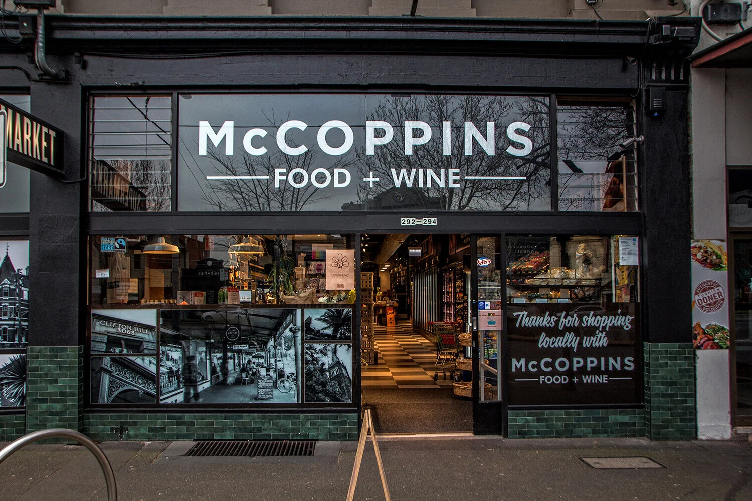 Gourmet Supermarket CliftonHill — McCOPPINS