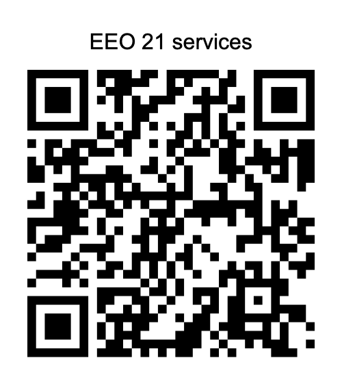 PayPal payment for "EEO 21 services."