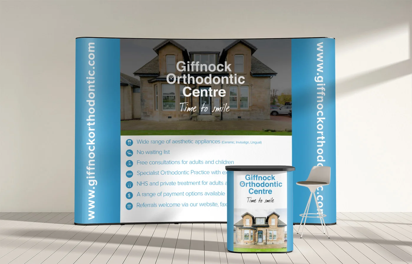 Dental Practice Banner Photographics