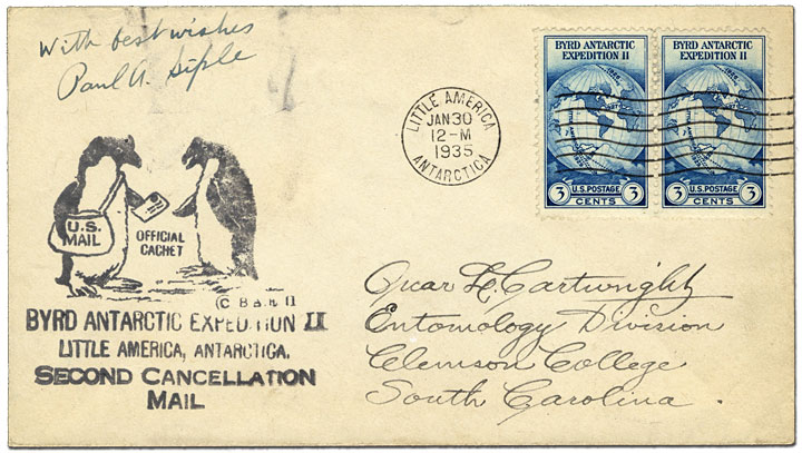 Byrd Expedition Cancellation - 1935