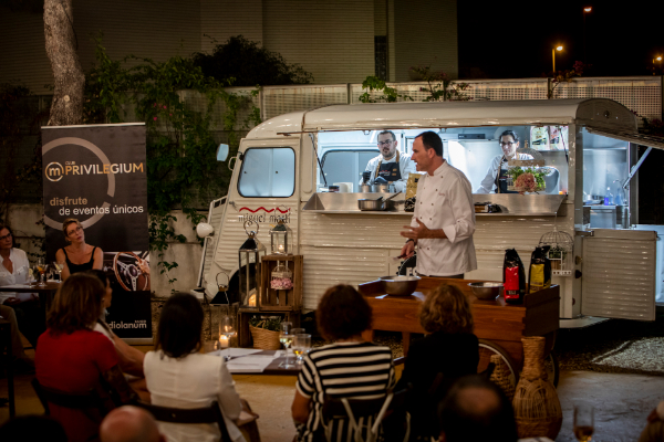 Private show cooking, Benicassim