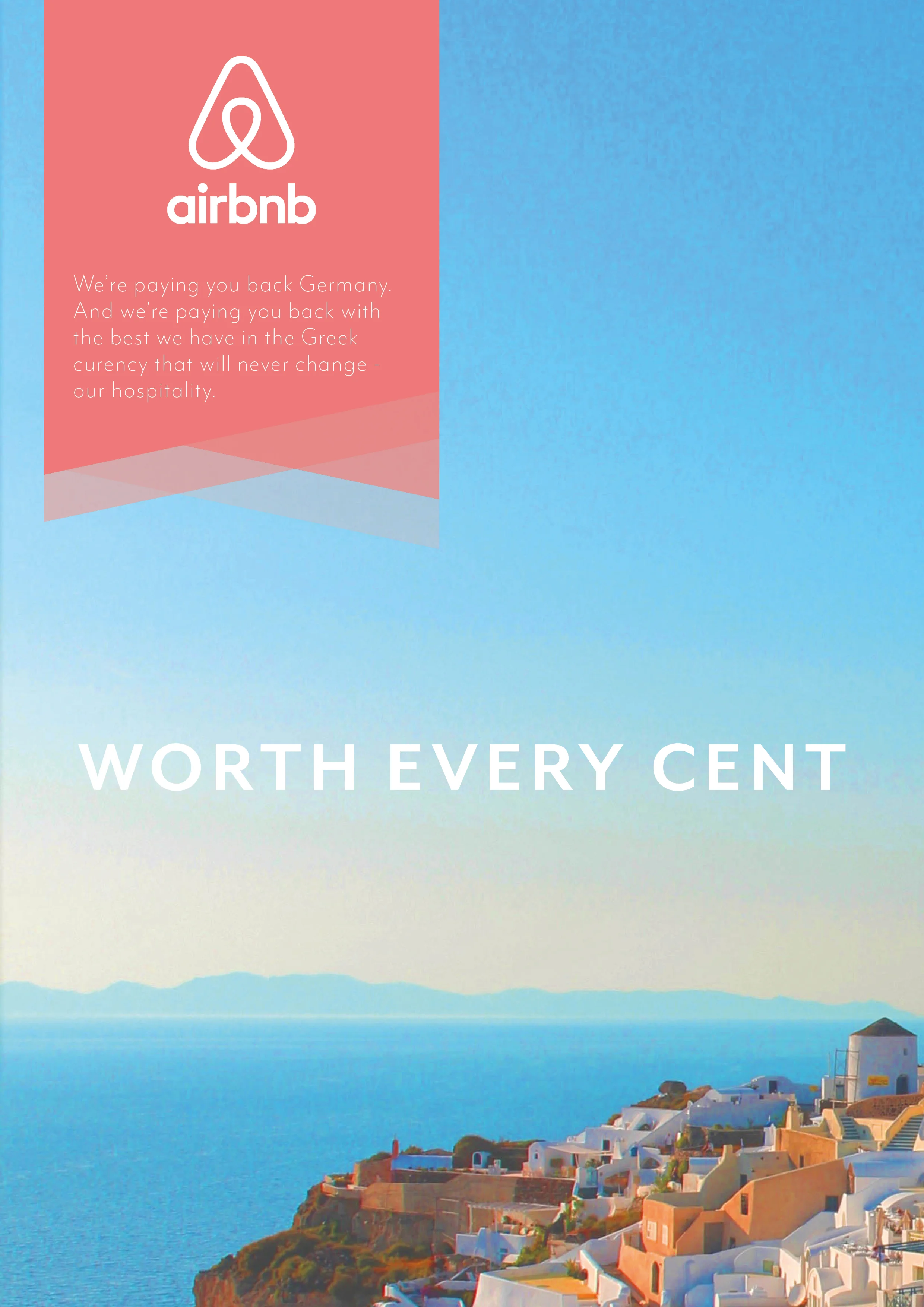 Recreated Airbnb ads with Easyjet's style