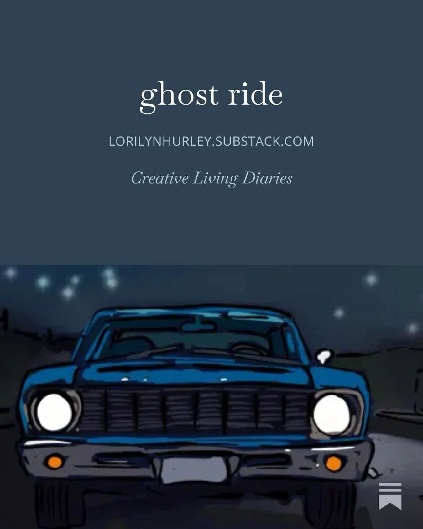 My first essay of the year is up. 

It's a meditation on what the mind creates and remembers. 

You can read it at lorilynhurley.substack.com

If you like it, please subscribe or share ❤️