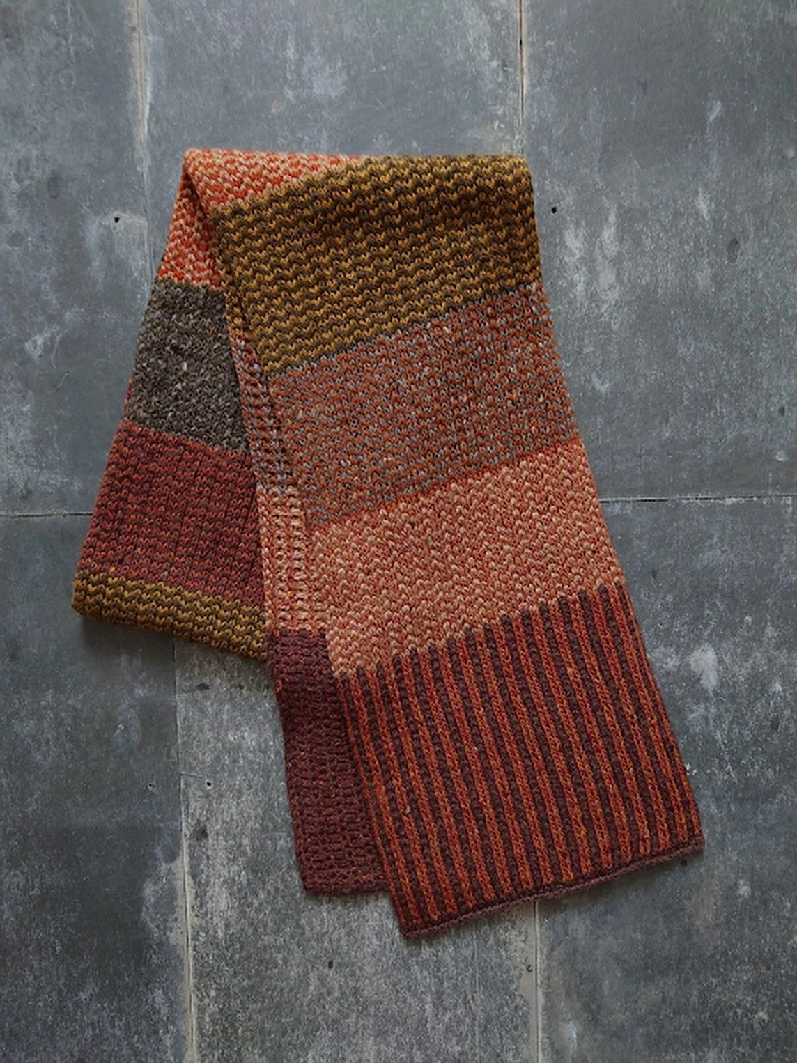 kate-jones-multicolour stripe-wool-scarf2.JPG