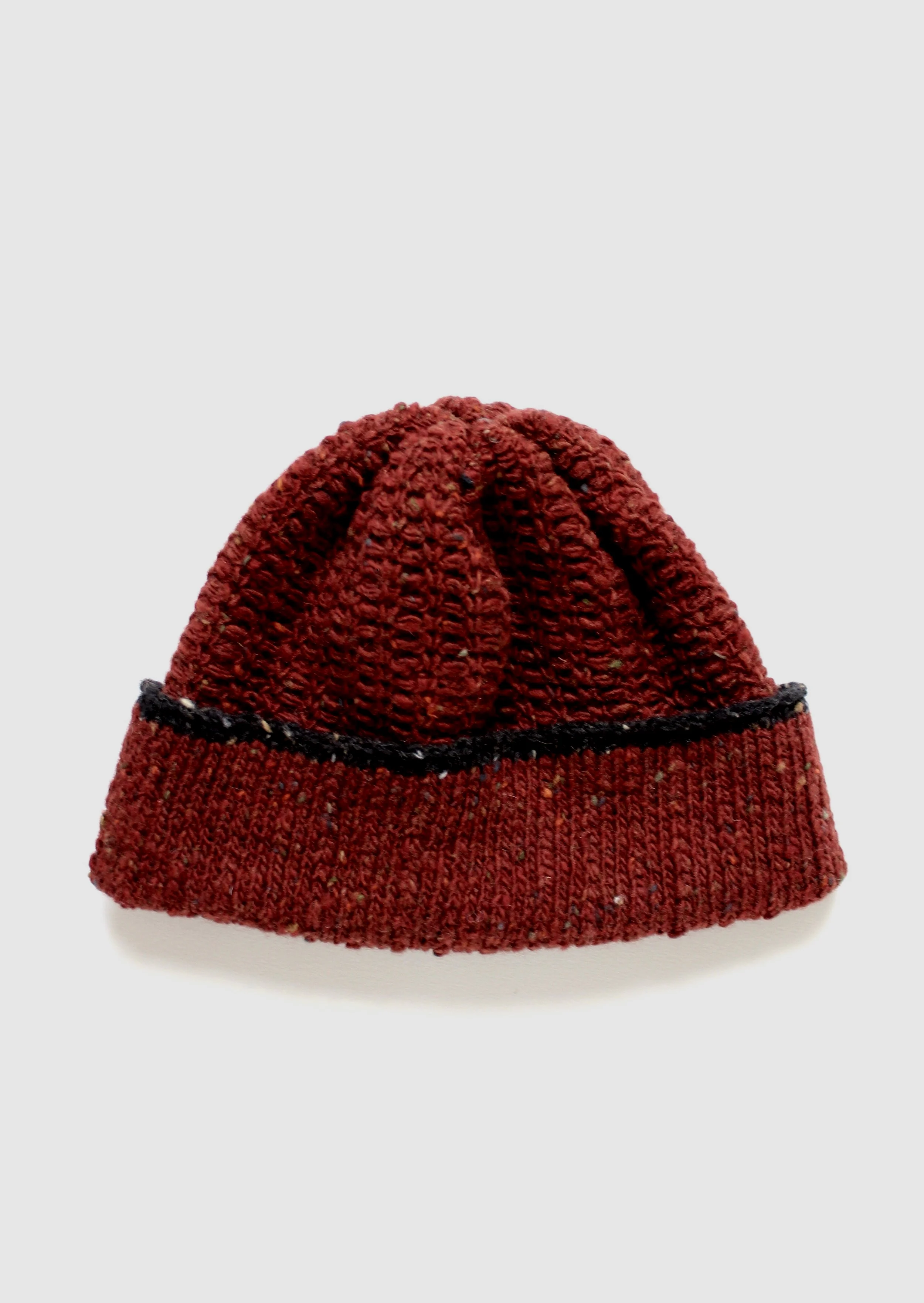 Shingle Wool Beanie - Sienna