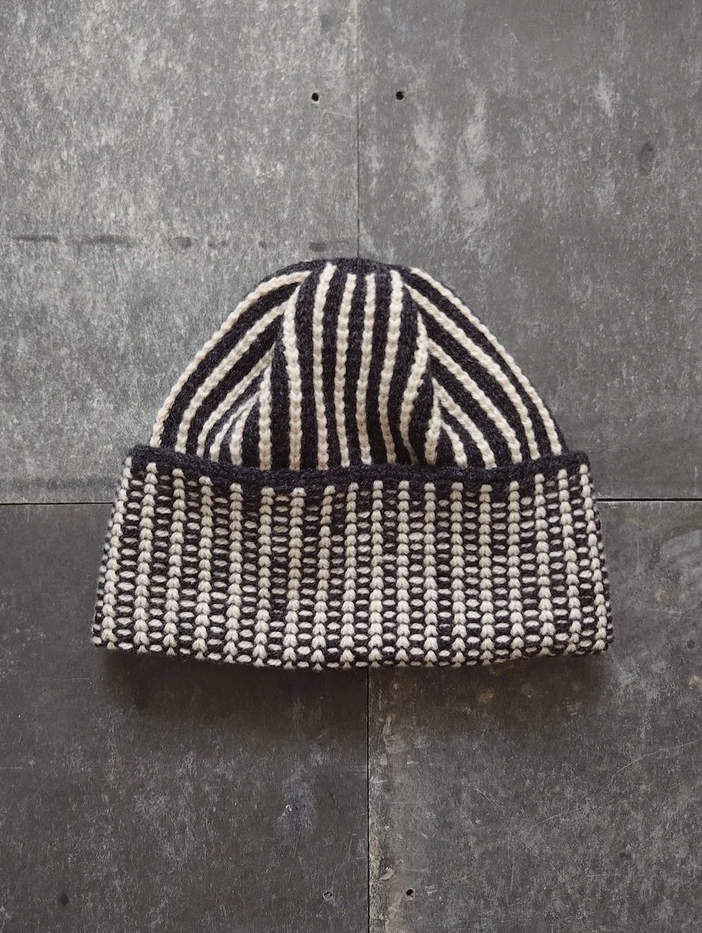 kate-jones-wool-bold-stripe-hat-charcoal.JPG