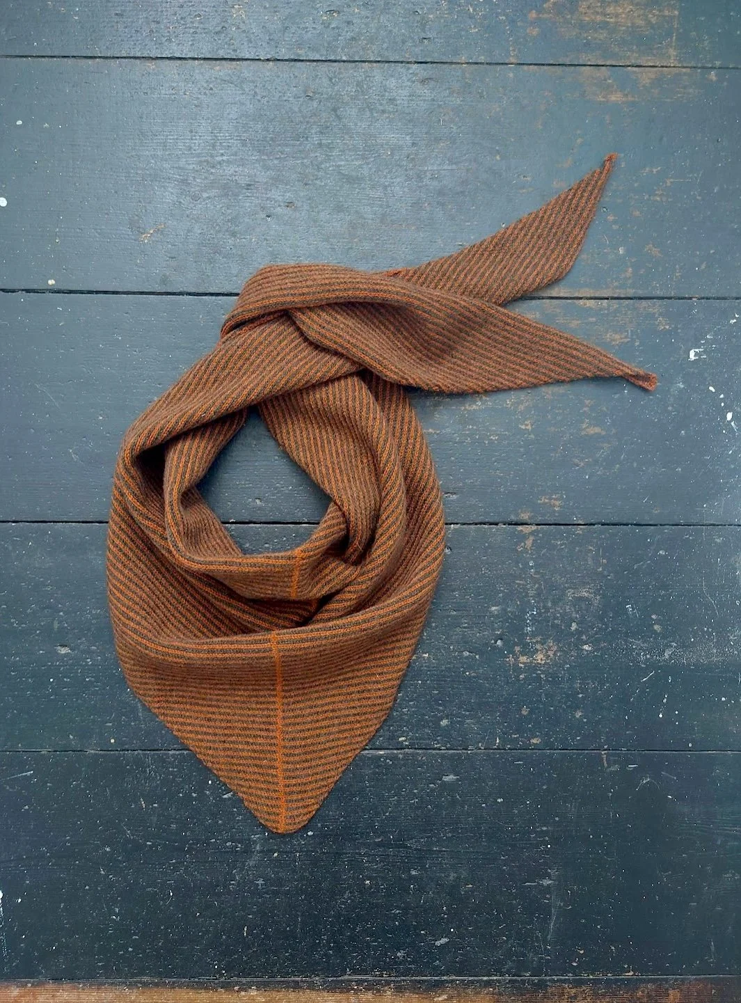 kate-jones-wool-stripe-triangle-scarf-chestnut-seaweed.JPG