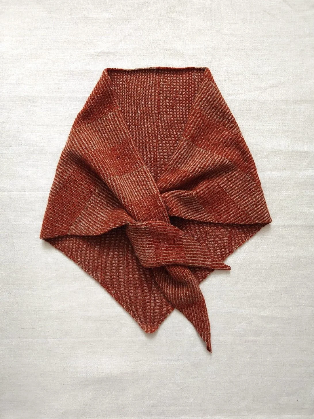 kate-jones-donegal-stripe-triangle-scarf-chilli.JPG