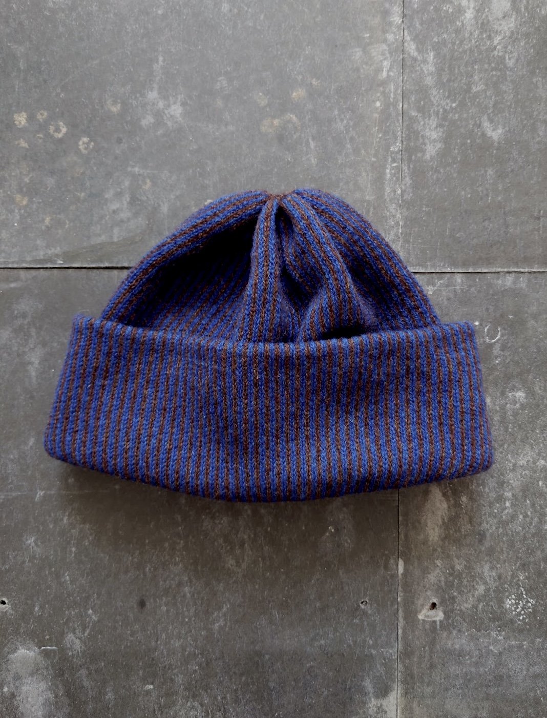 kate-jones-find-stripe-wool-hat-oak-brown-cobalt.JPG