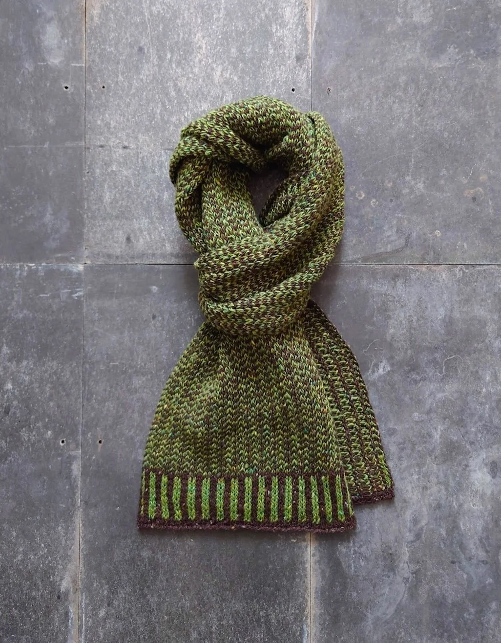 kate-jones-donegal-new-cobble-scarf-brown:green.JPG