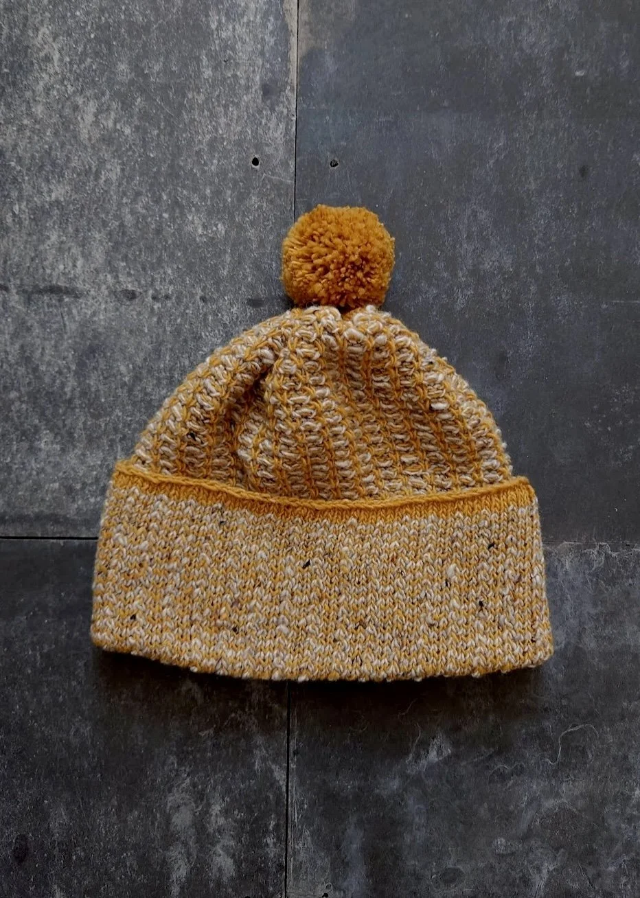 kate-jones-donegal-cobble-pompom-hat-saffron.JPG