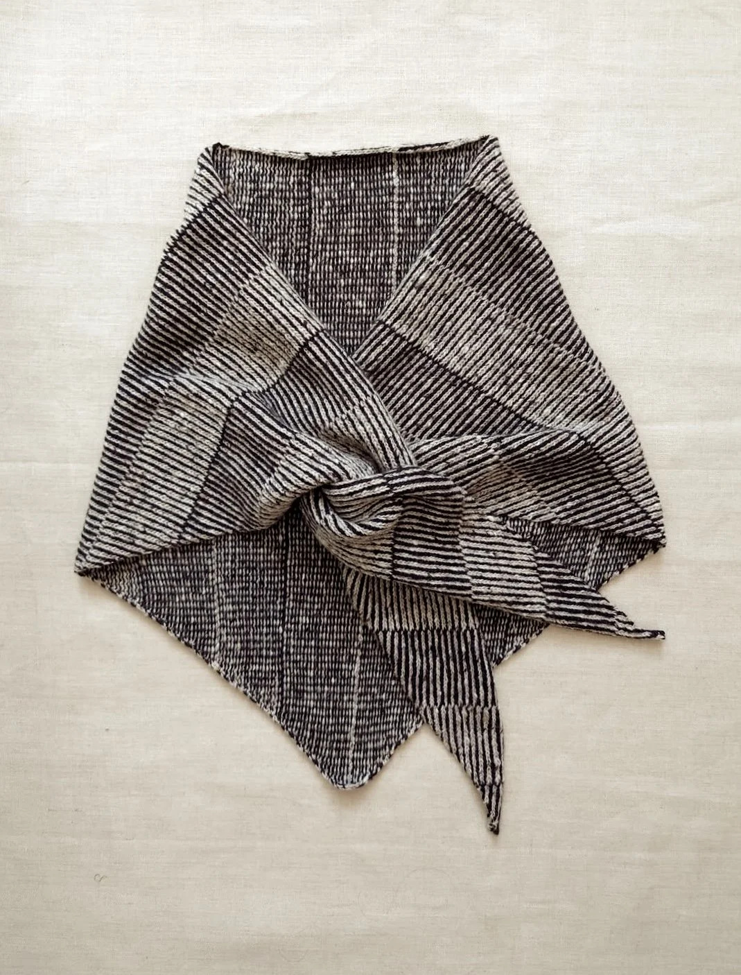 kate-jones-donegal-stripe-triangle-scarf-charcoal.JPG