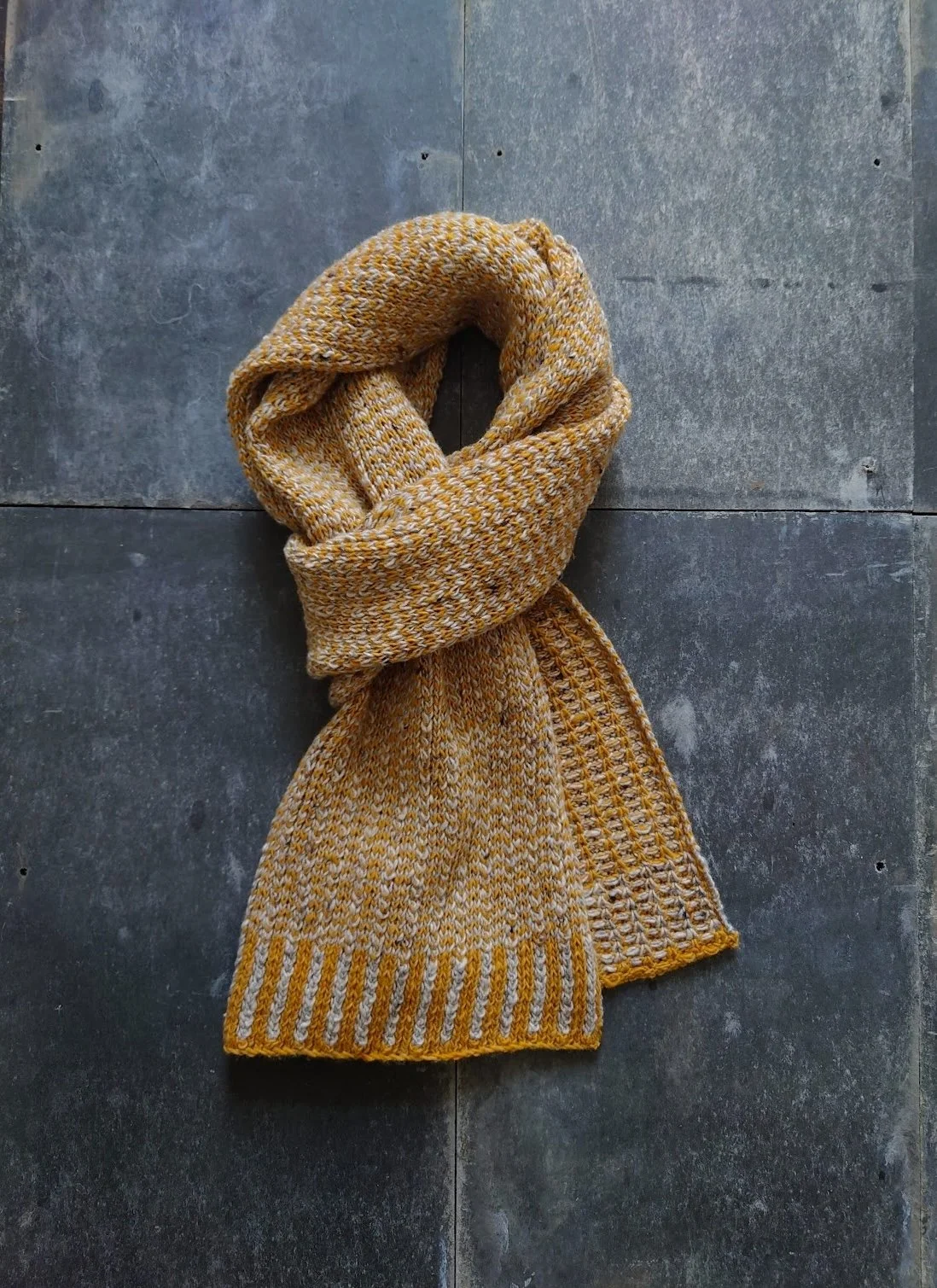 kate-jones-NEW-donegal-cobble-scarf-saffron.JPG