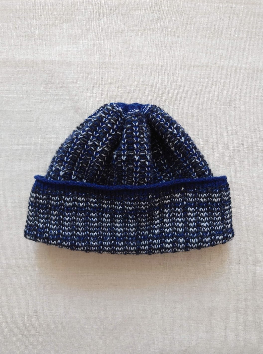 kate-jones-wool-speckle-hat-deepblue.JPG