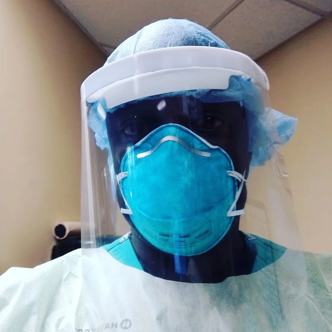 More of our Face Shields in Action, Thanks for all you do Steve!🙏🏼