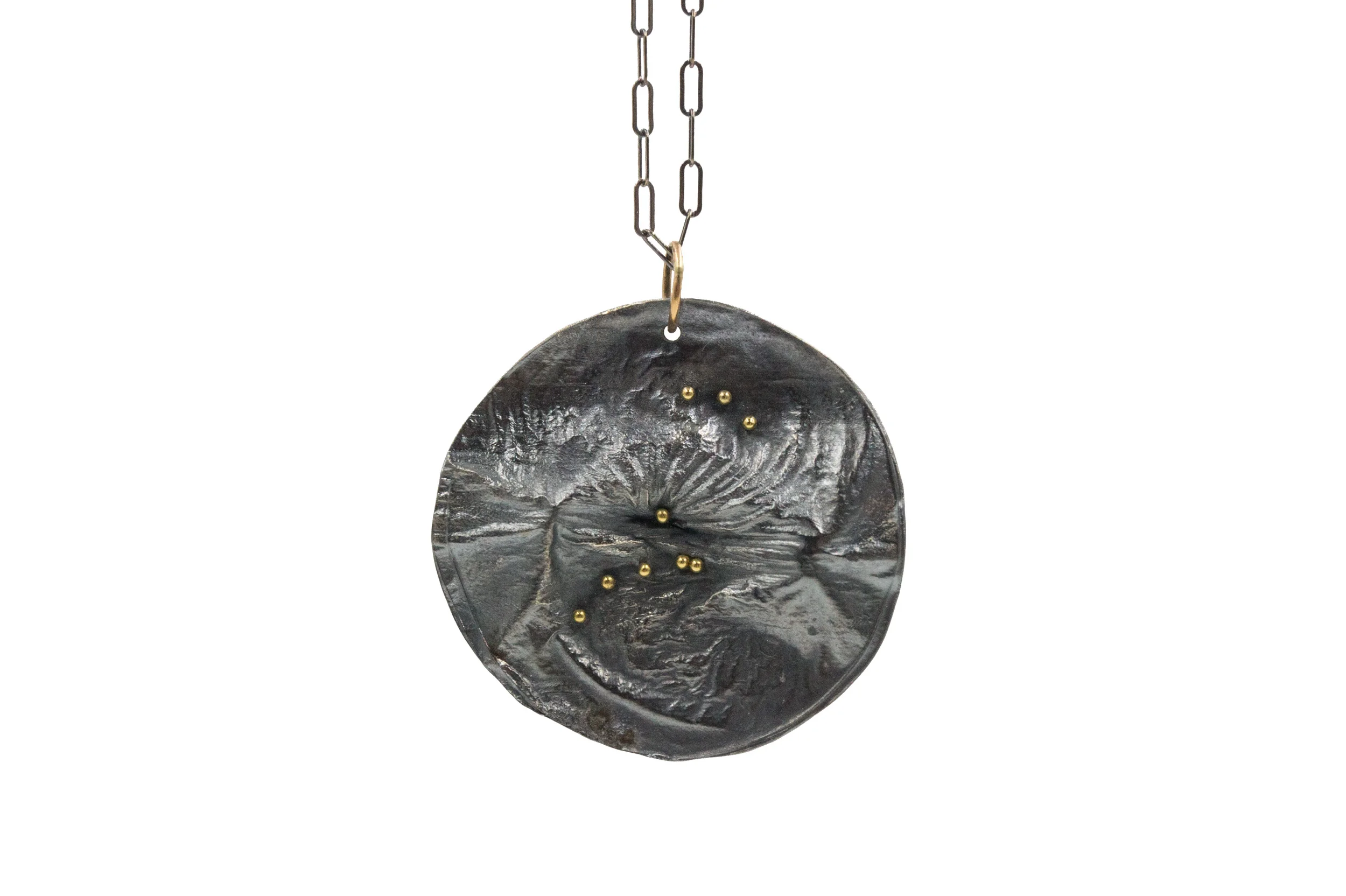 Small Circular Reticulated Pendant