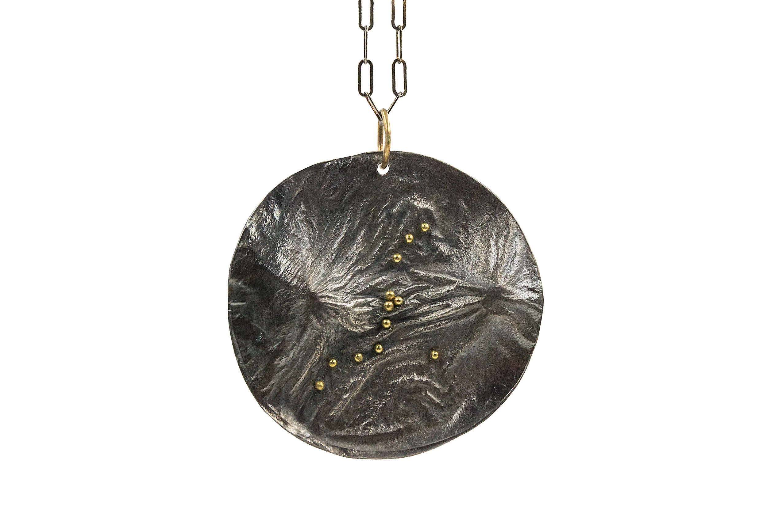 Small Circular Reticulated Pendant