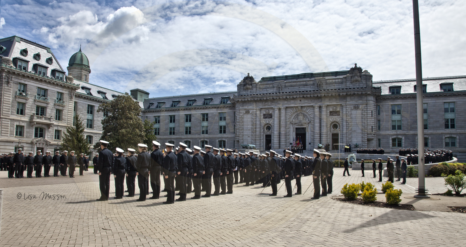 28 USNA Lunchtime Formation 7369©