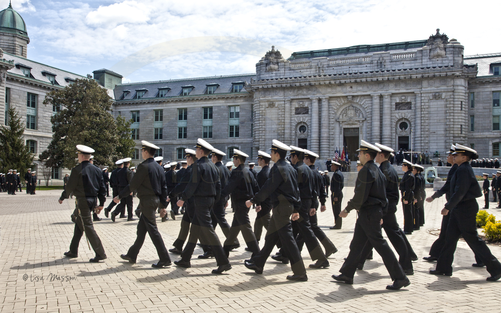 29 USNA Lunchtime Formation 7416©