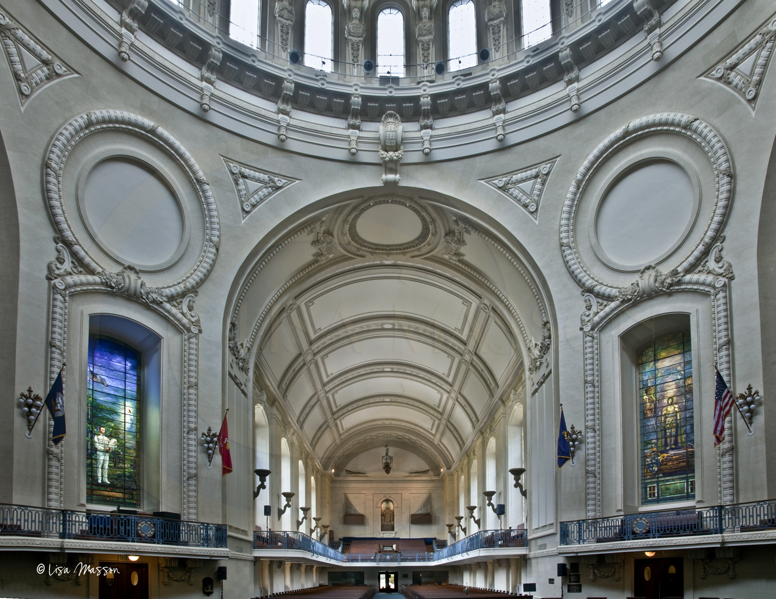 12 USNA Chapel Symbolic Windows©