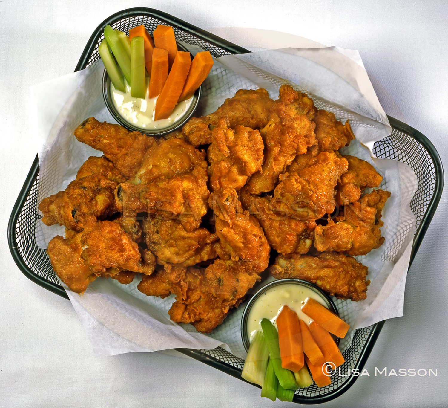 Crispy Buffalo Chicken Wings, Carrots, Celery - Hyatt Capitol Hill