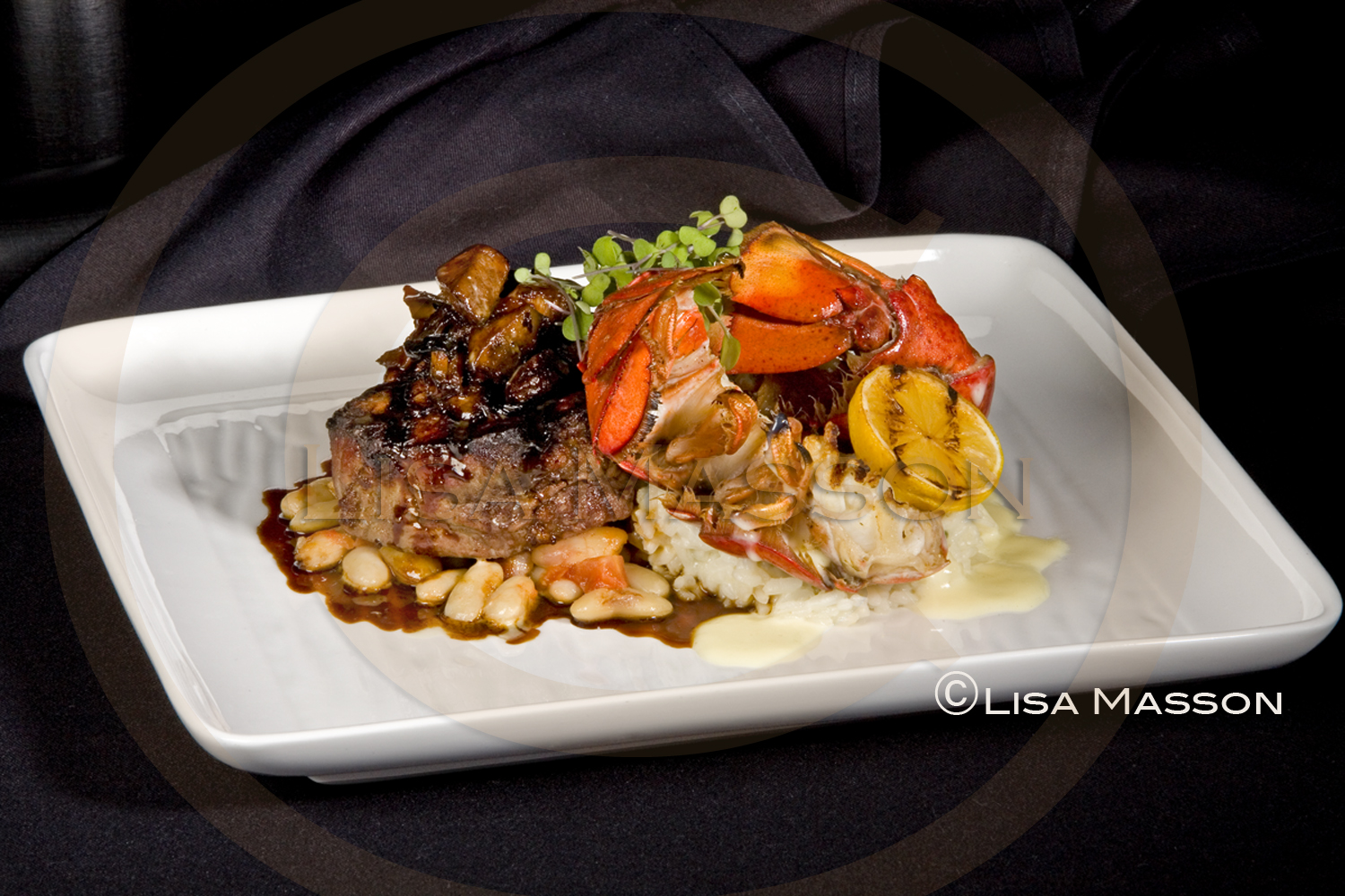 Surf & Turf - Filet Mignon and Lobster Tail - Cala Bella - Rosen Shingle Creek