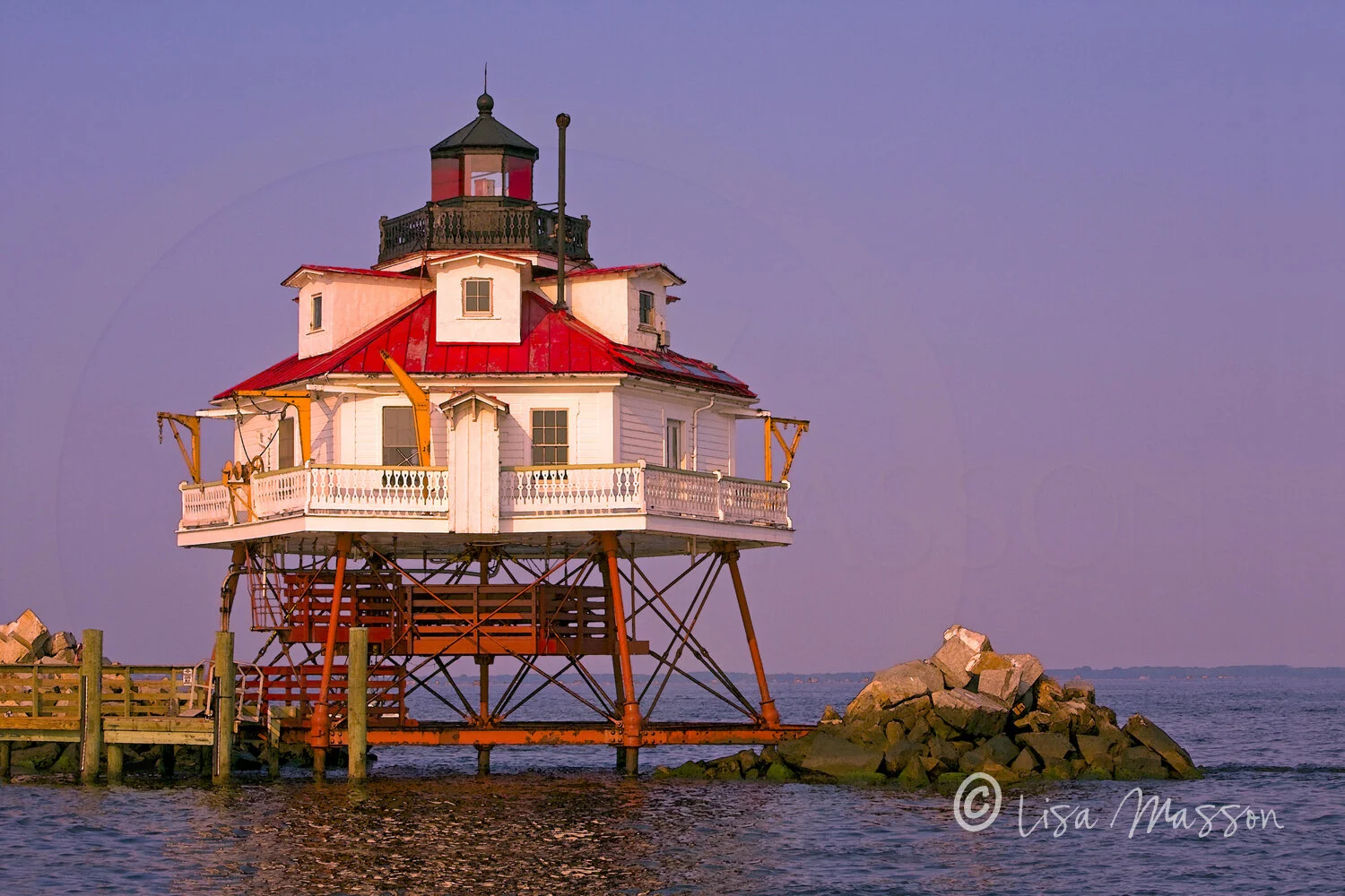 Thomas Point Shoal Lighthouse — Lisa Masson Photography