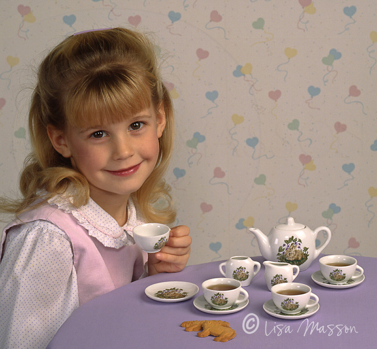 Tea Set for National Wildlife Federation Catalogue