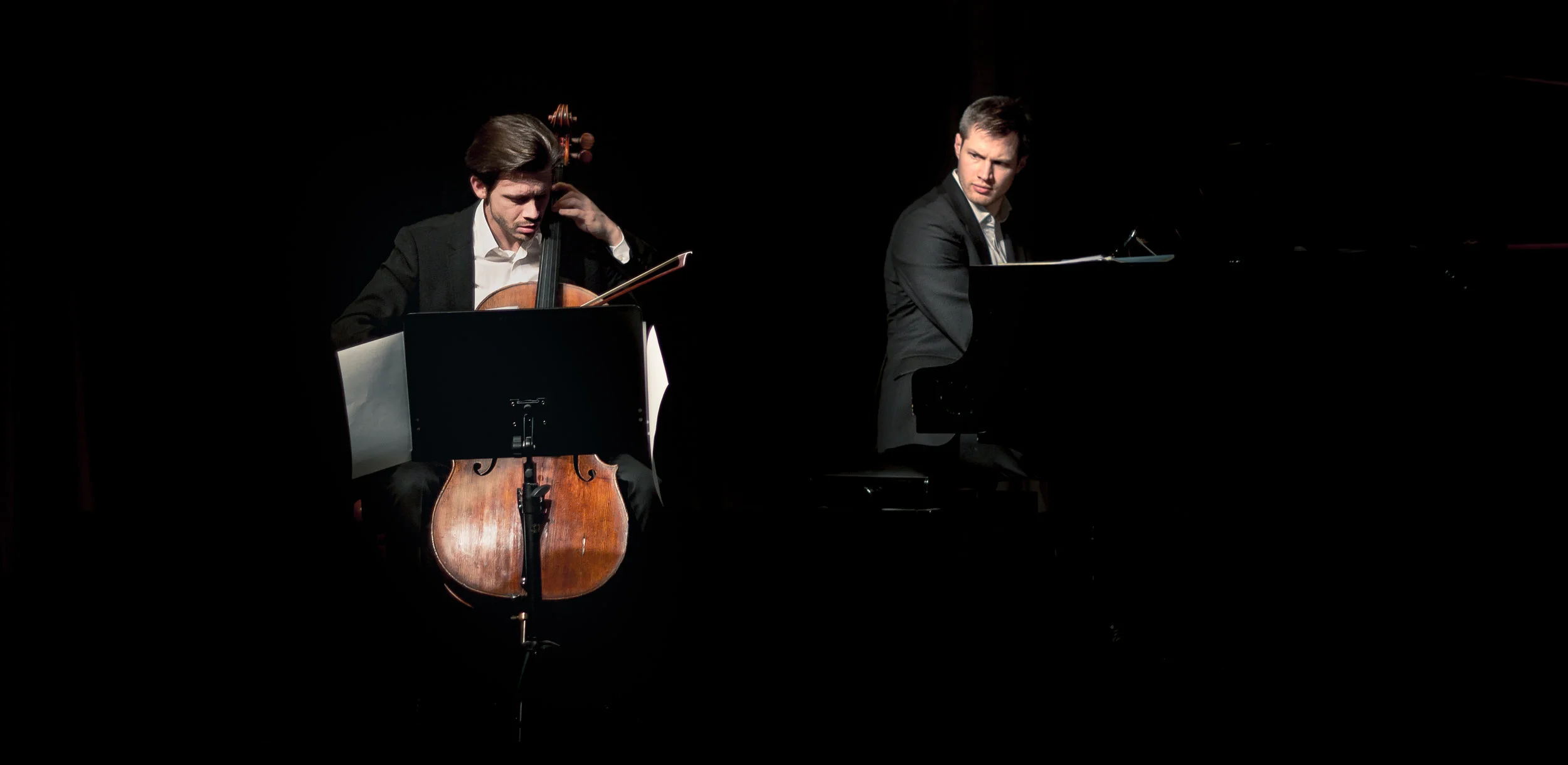 CD-Aufnahme mit dem Duo Johansen/Hering