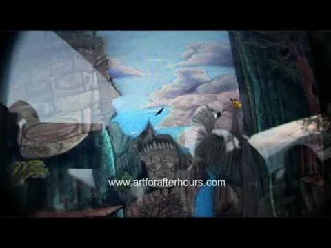 Visions of Cambodia 1st Ever 3D/AR chalk art by Anthony Cappetto (Copy)