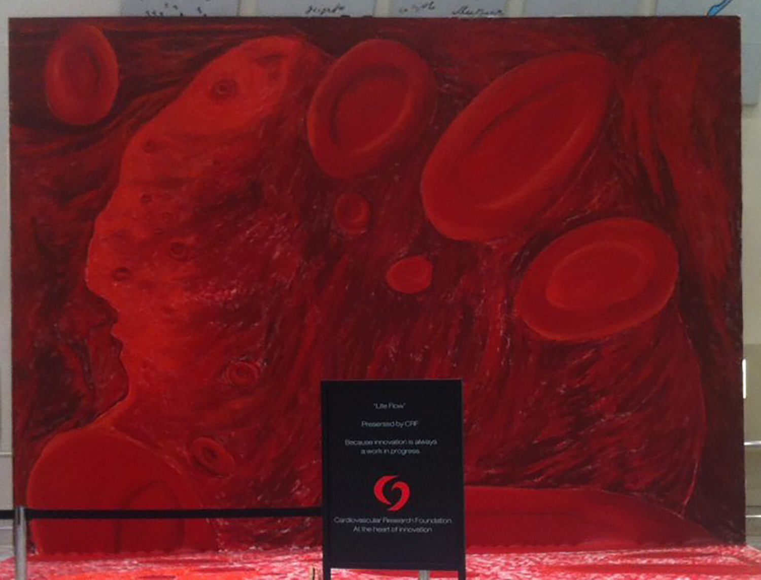 3D vertical portion for installation in San Francisco, CA, 15 feet high by 20 feet wide