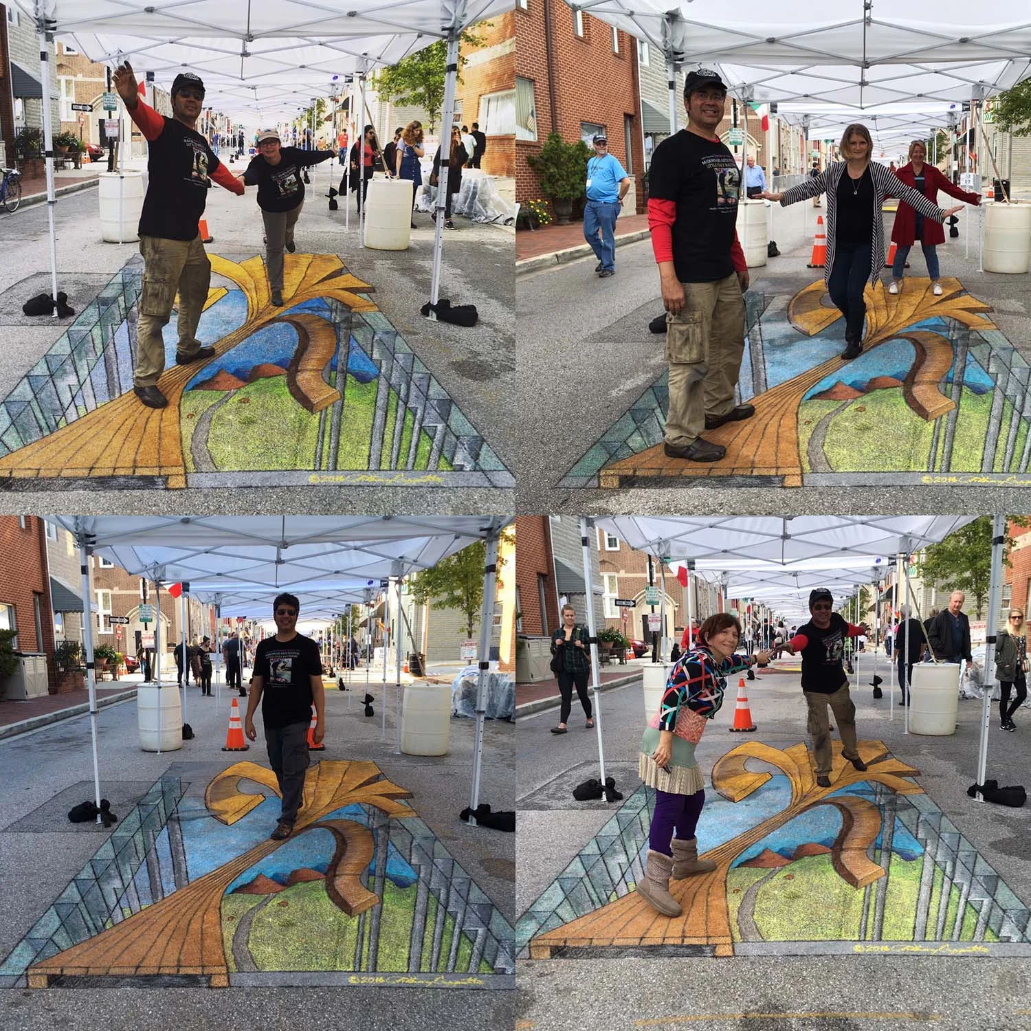Take the next step across 'Movement of Change'- change to a conceptual artistic vision with the 3D street art works of Anthony Cappetto and Art for After Hours. Scalability, expansion of concepts and delivery in chalk, paint; live preprinted digital; one location or many. Always artistic, always thoughtful and of creative vision. artforafterhours.com