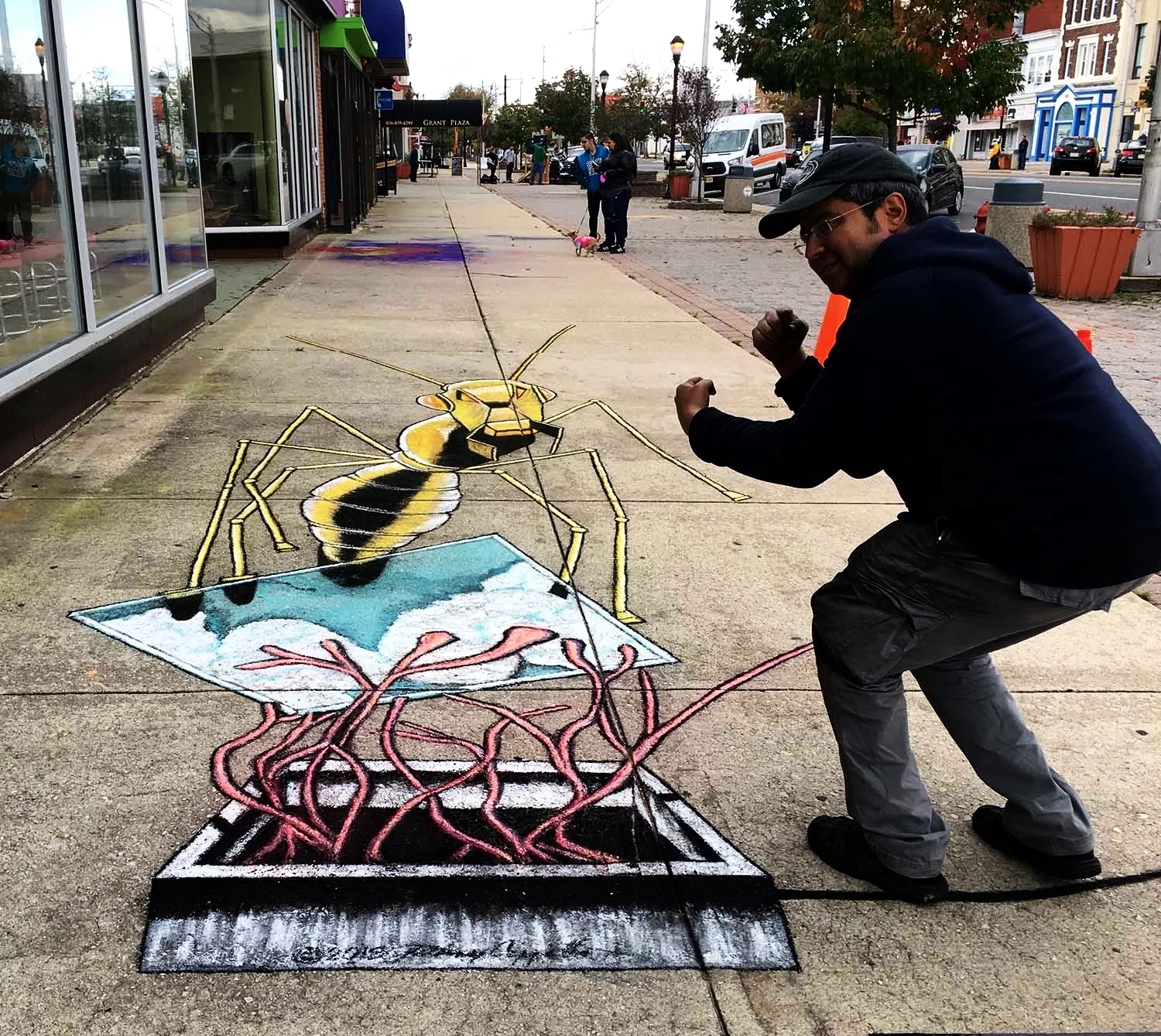 'Ant on the Ave.' 3D interactive piece - Vineland NJ