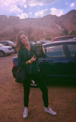 Oh, and a box of wine also makes a great Red Rocks accessory. 