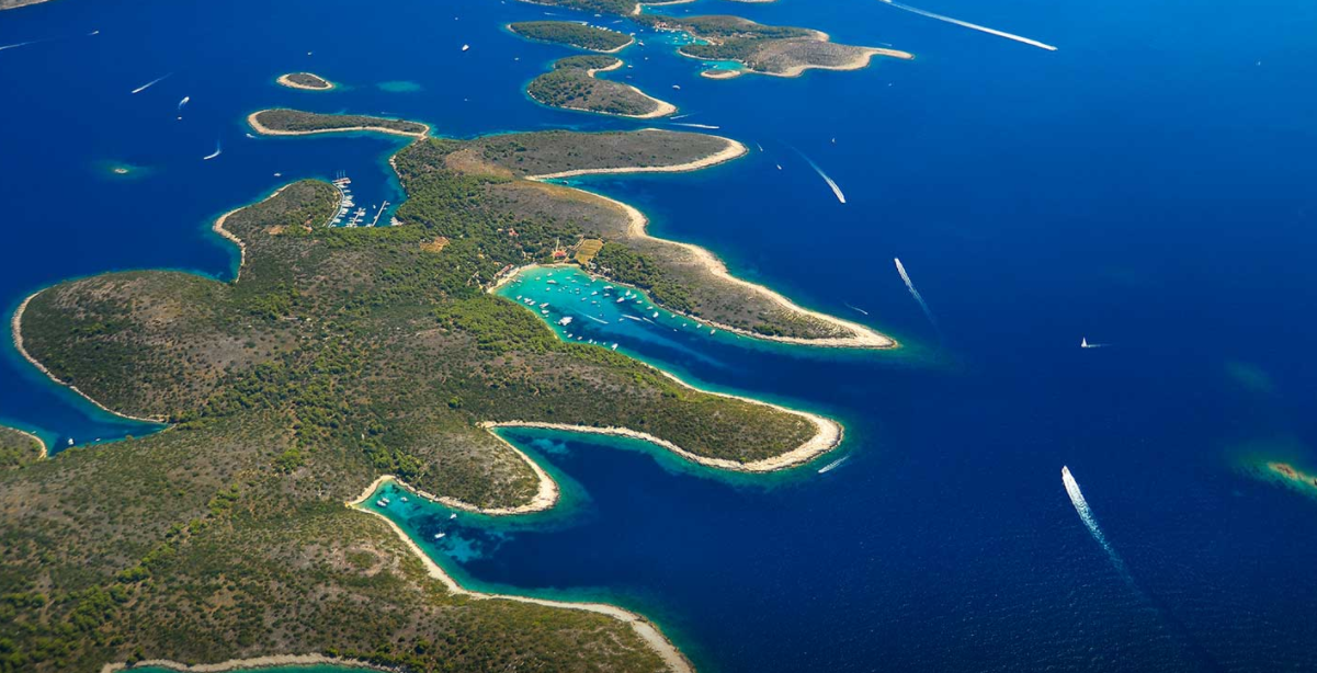 Pakleni Islands of Split. 