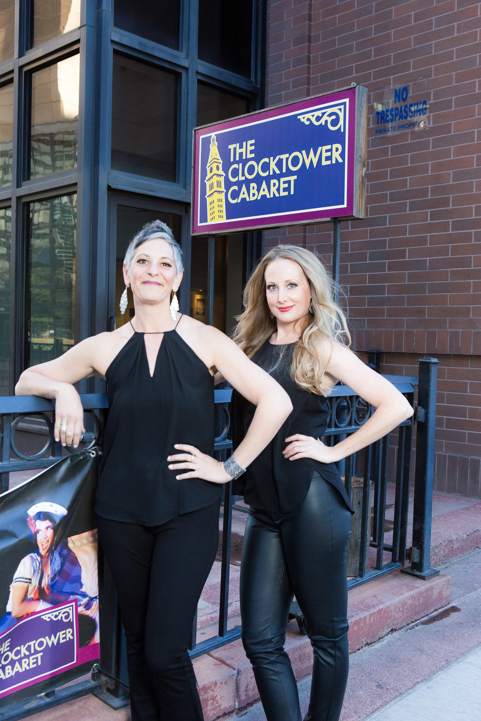 The hilarious and badass babes behind Broadsided , Scheer (left) and Atlas. Photos credit: Broadsided . 