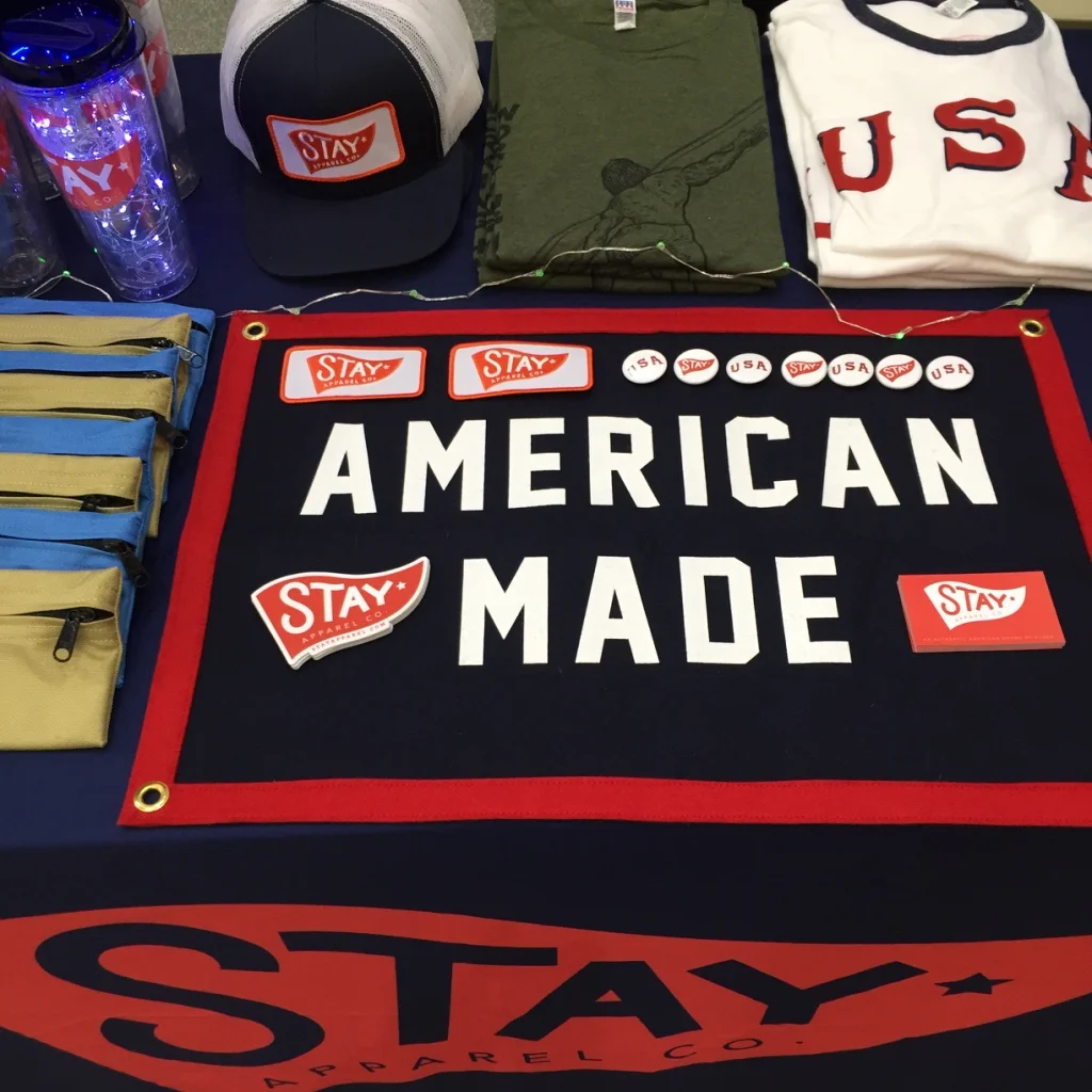 Everything Stay sells is made in America, from Big Run, Pa., to Buffalo, from Lewiston, Maine to Milwaukee.