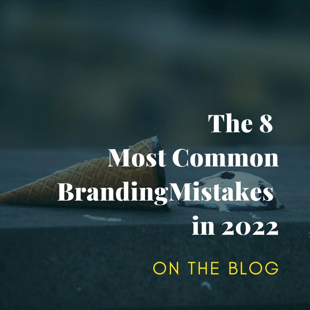Are you making some of the most common branding mistakes? Sometimes it&rsquo;s hard to see your own missteps and blunders &mdash; you&rsquo;re so close to the brand, you hardly notice if something seems off. ⁠
⁠
Hey, if you had kale in your teeth, or