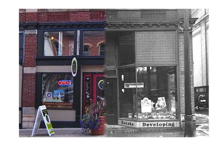 This is a "Time Tunnel" Morph photo of the same location in 1931 and 2016. Photo credit is Mr. John Runk courtesy of the Stillwater Public Library and R. Molenda.