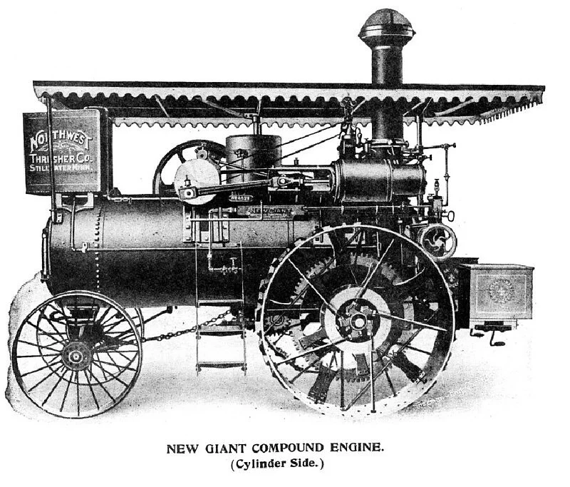 Promotional Literature about The New Giant Traction Engine, ca. 1900.