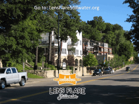 The Images above are showing the same location going from 1907 to 2017 via an animation "Time Tunnel". The Historical Photo is from the John Runk Collection, courtesy of the Stillwater Public Library.