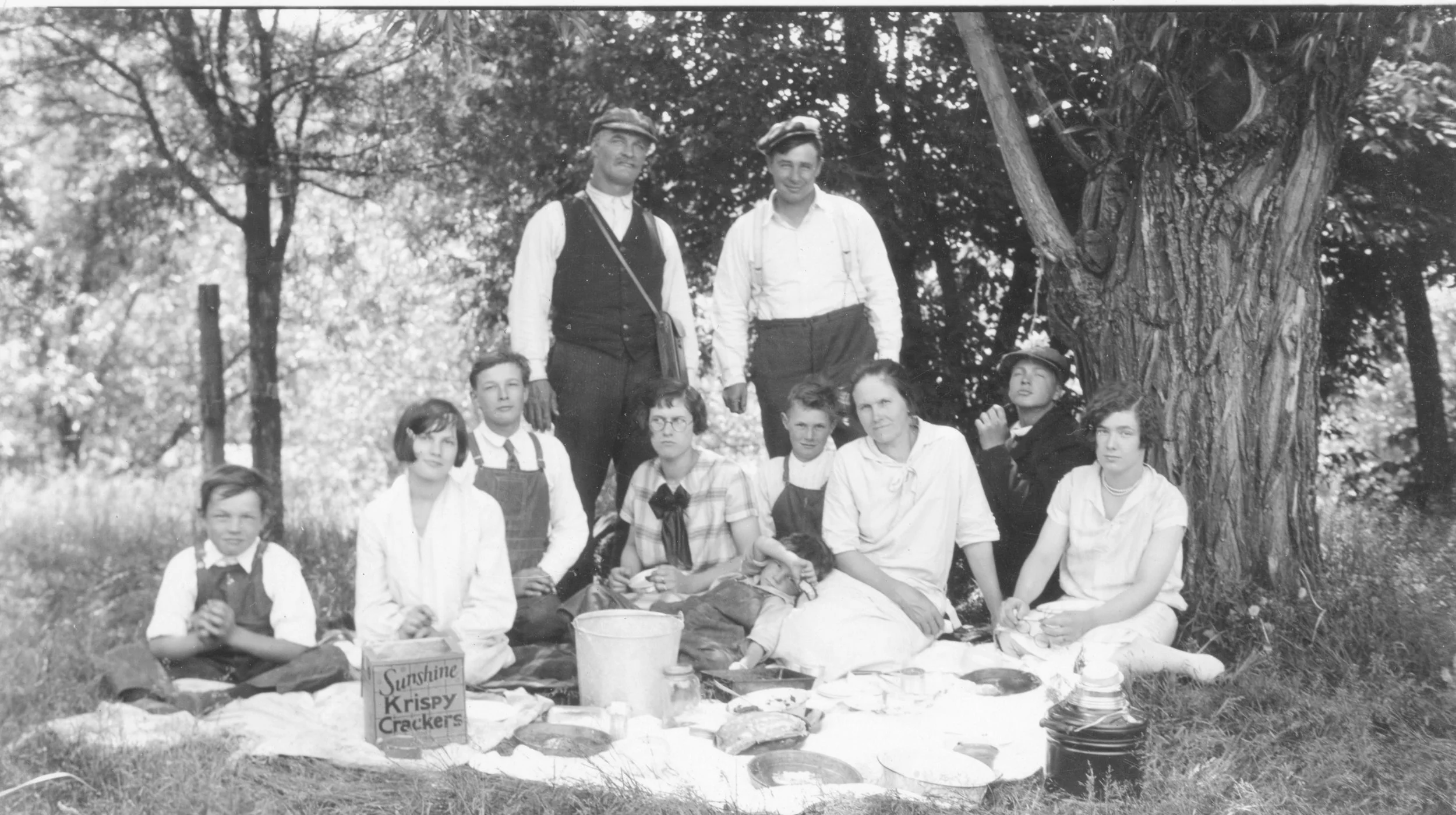 Lewerer Family Picnic Taken in late 1920’s