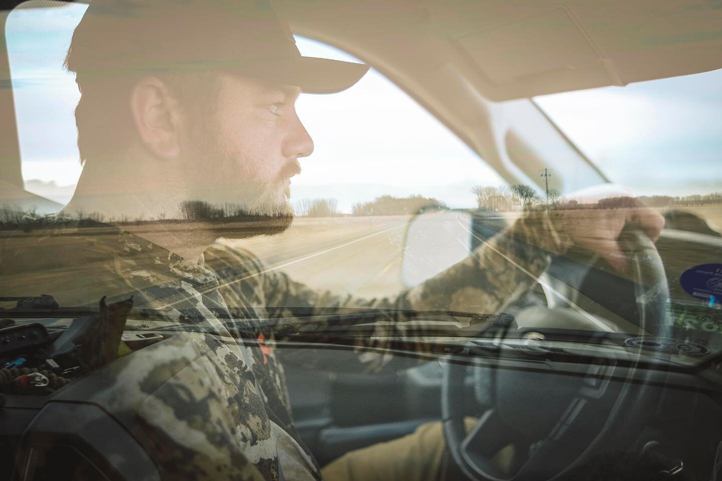 Some double exposures from South Dakota this spring. The latest episode of Duck Lore is up on the @meateater  YouTube channel. Hunting snow geese with @seanweaverdwc @mikalgowins23 and @chefkevingillespie, go check it out!