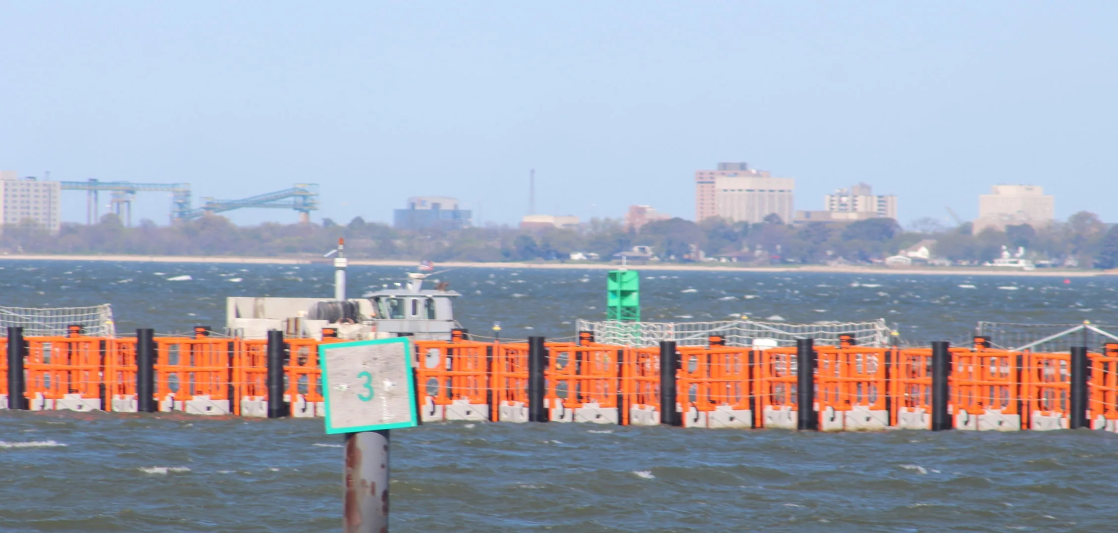 HALO GUARDIAN® system installed for US Navy Testing at Naval Station Norfolk, Virginia, USA. US Navy has awarded HALO Maritime Defense Systems a contract to install GUARDIAN® Automatic RDB's at Naval Station Norfolk.