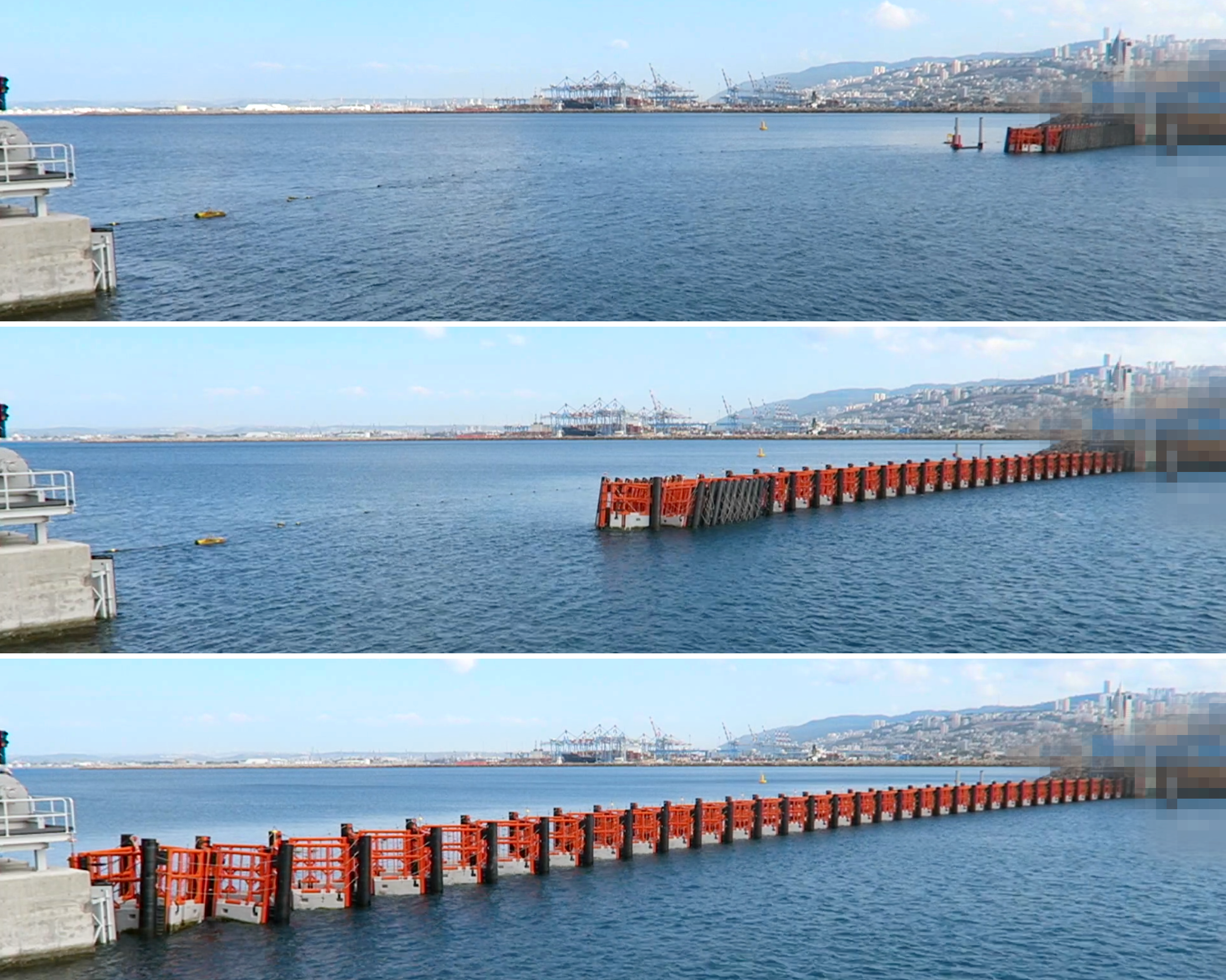 HALO ORION® and GUARDIAN® Automatic Retractable Barrier Systems collapse along their length.
