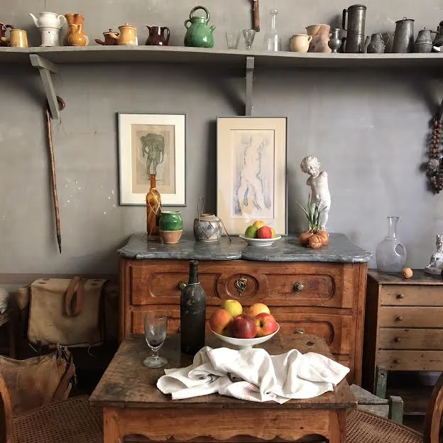 Inside Cezanne's studio