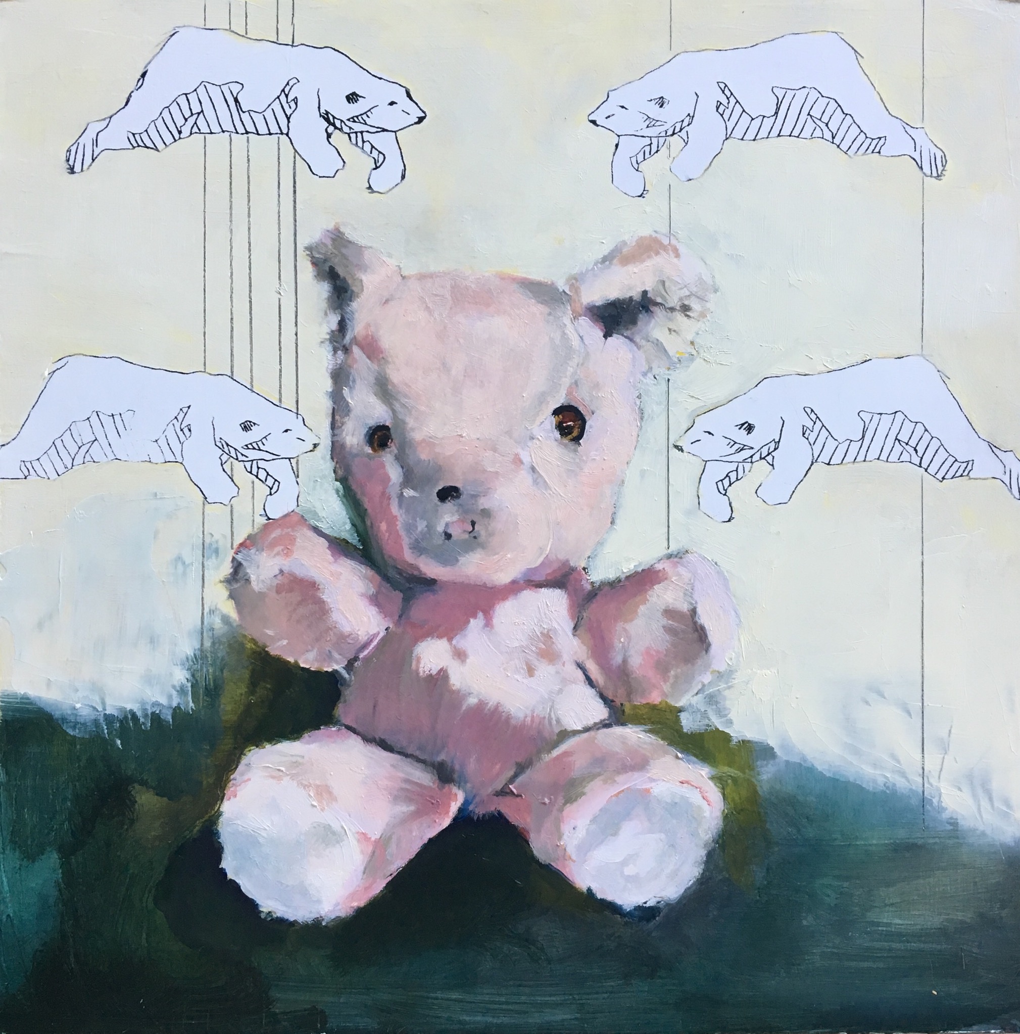Tattered Teddy And The Polar Bears