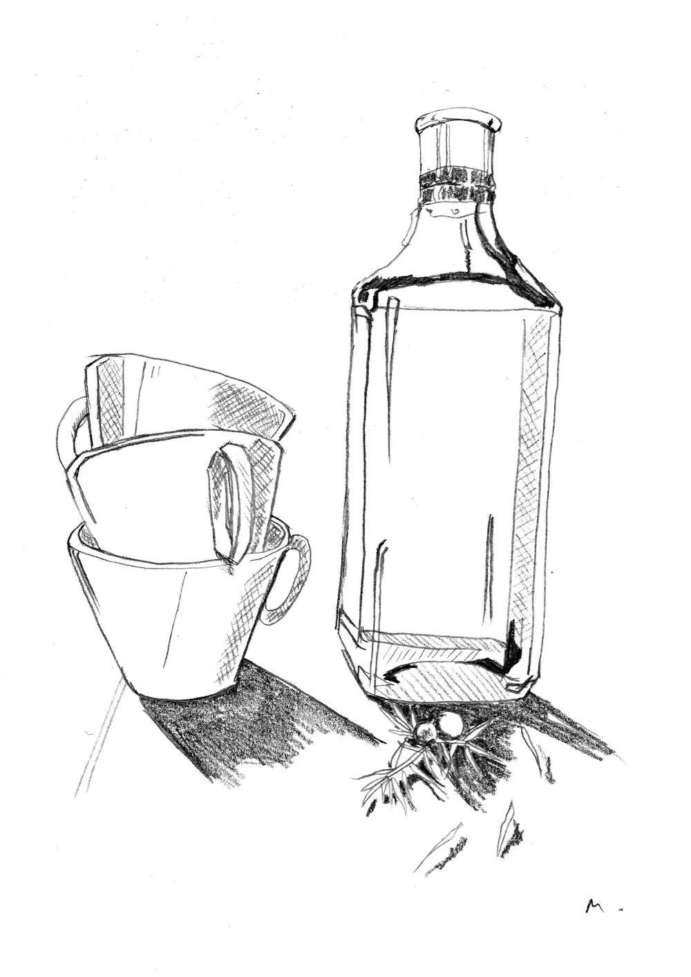 9"x12" graphite on paper